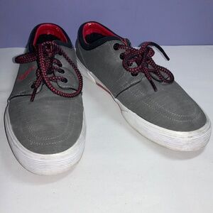 Polo Ralph Lauren Faxon low top sneakers walking shoes Sz 10 D ripstop canvas
